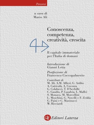 cover image of Conoscenza, competenza, creatività, crescita